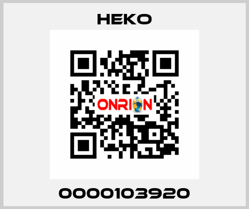 0000103920 HEKO