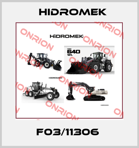 F03/11306  Hidromek