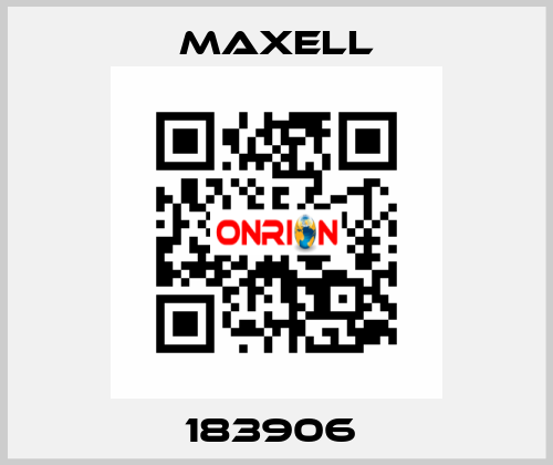 183906  MAXELL