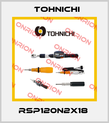 RSP120N2X18  Tohnichi