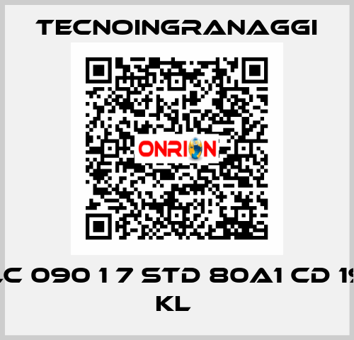 LC 090 1 7 STD 80A1 CD 19 KL  TECNOINGRANAGGI