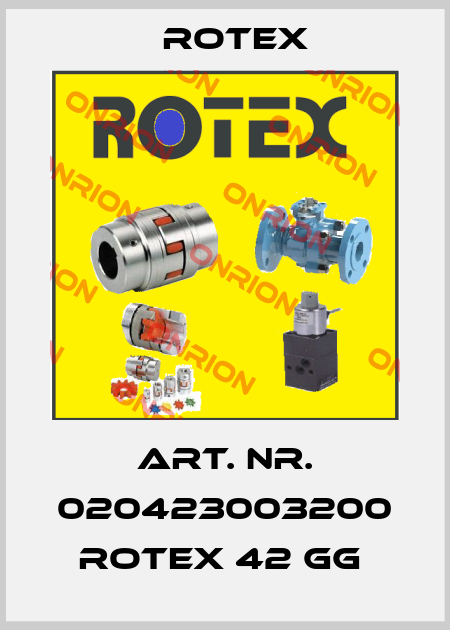 Art. Nr. 020423003200 ROTEX 42 GG  Rotex