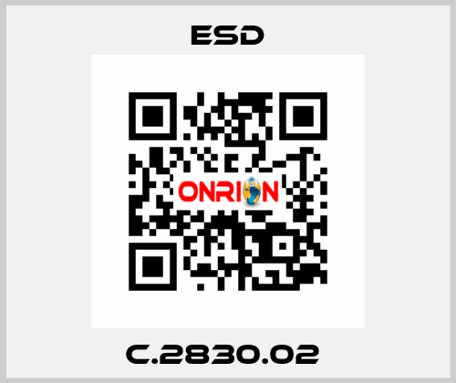 C.2830.02  ESD