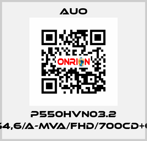 P550HVN03.2 54,6/A-MVA/FHD/700cd+C AUO