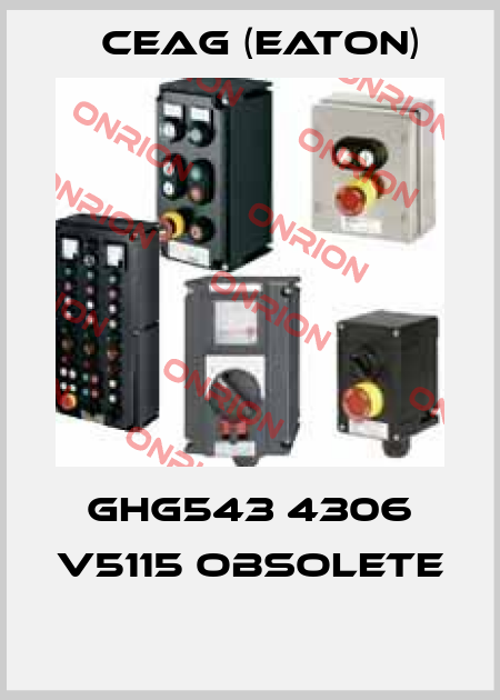 GHG543 4306 V5115 obsolete  Ceag (Eaton)