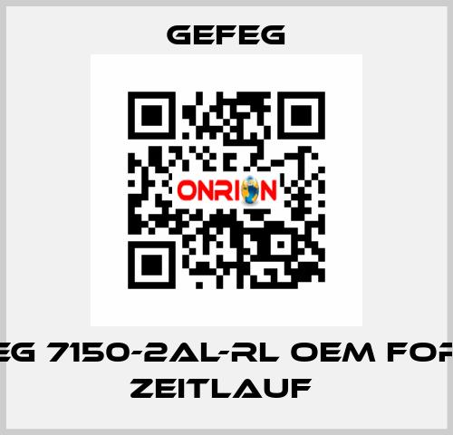 Eg 7150-2AL-RL OEM for Zeitlauf  Gefeg