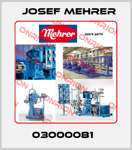 03000081   Josef Mehrer