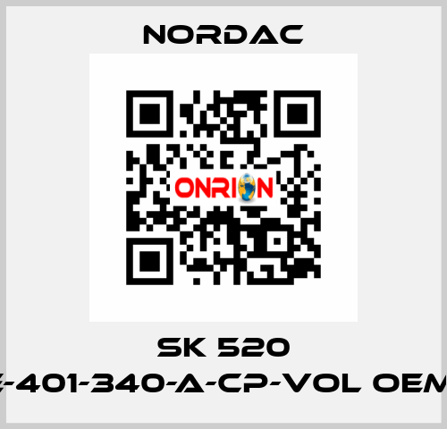 SK 520 E-401-340-A-CP-VOL OEM  NORDAC