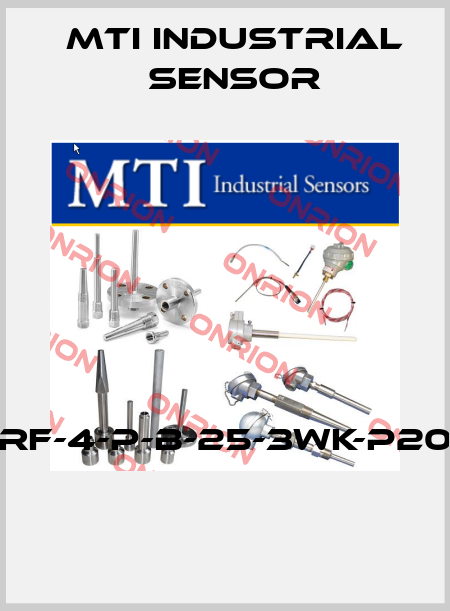 RF-4-P-B-25-3WK-P20  MTI Industrial Sensor