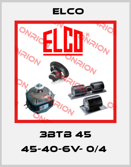 3BTB 45 45-40-6v- 0/4  Elco