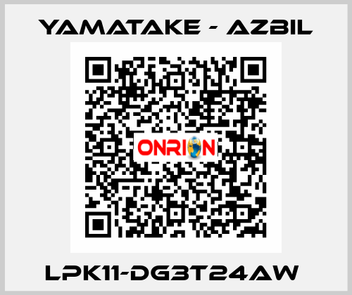 LPK11-DG3T24AW  Yamatake - Azbil