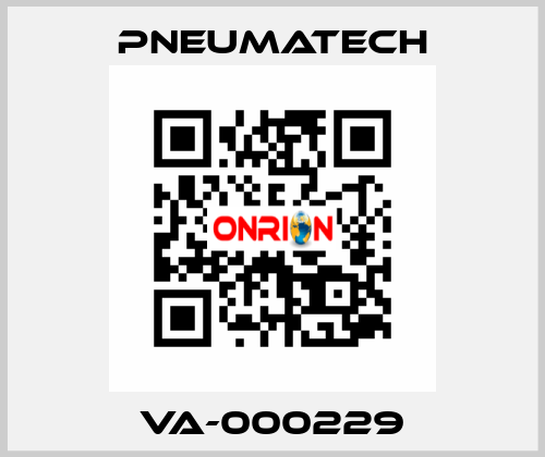 VA-000229 Pneumatech