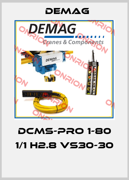 DCMS-Pro 1-80 1/1 H2.8 VS30-30  Demag