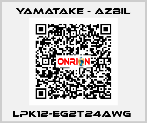 LPK12-EG2T24AWG  Yamatake - Azbil