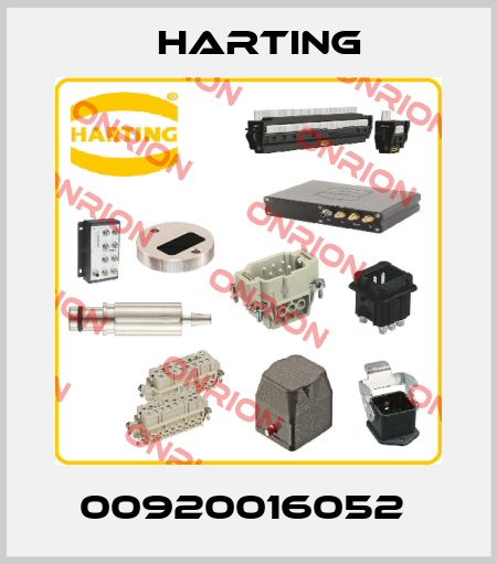 00920016052  Harting