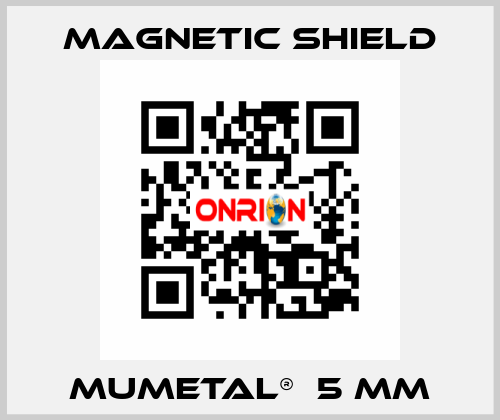 MuMetal®  5 mm Magnetic Shield