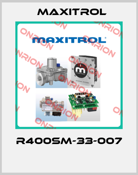 R400SM-33-007  Maxitrol