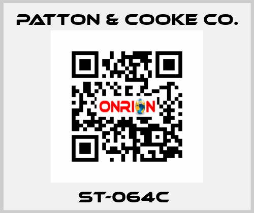 ST-064C  Patton & Cooke Co.