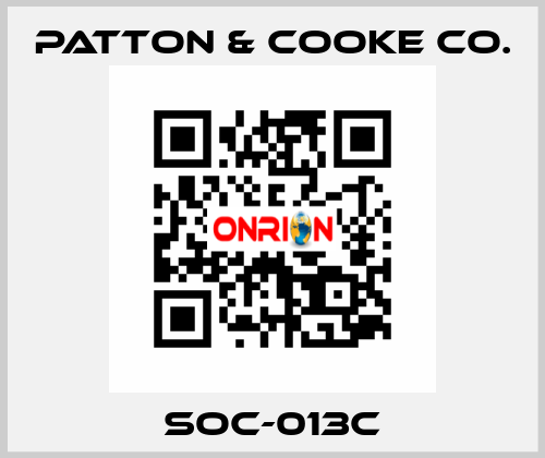 SOC-013C Patton & Cooke Co.