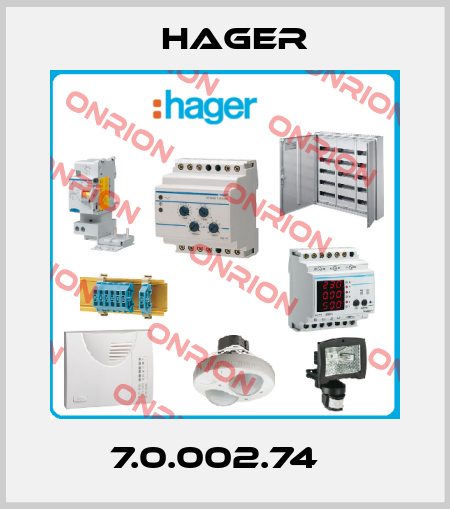 7.0.002.74   Hager