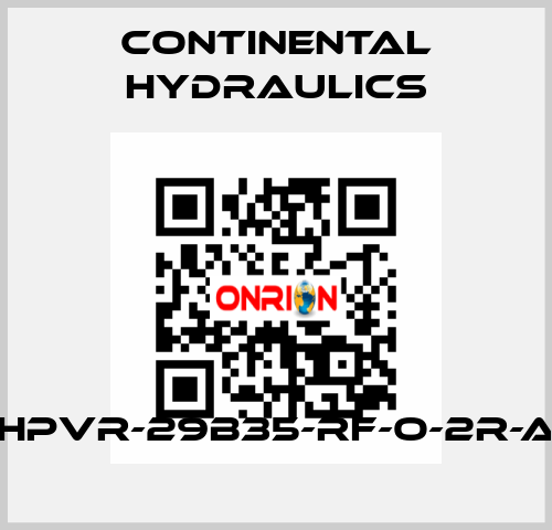 HPVR-29B35-RF-O-2R-A Continental Hydraulics