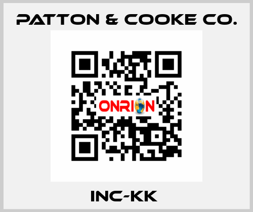 INC-KK  Patton & Cooke Co.