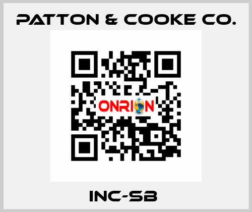 INC-SB  Patton & Cooke Co.