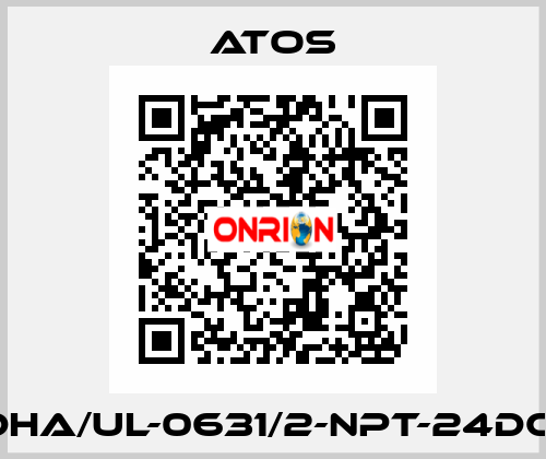 DHA/UL-0631/2-NPT-24DC  Atos
