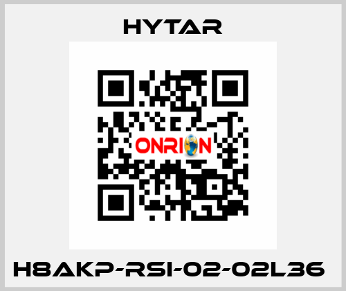 H8AKP-RSI-02-02L36  Hytar