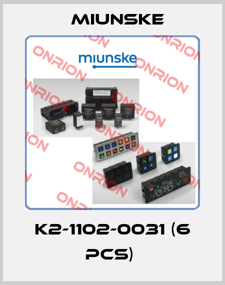 K2-1102-0031 (6 pcs)  Miunske