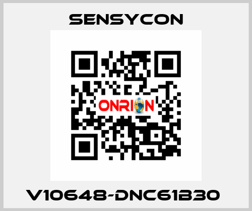 V10648-DNC61B30  SENSYCON