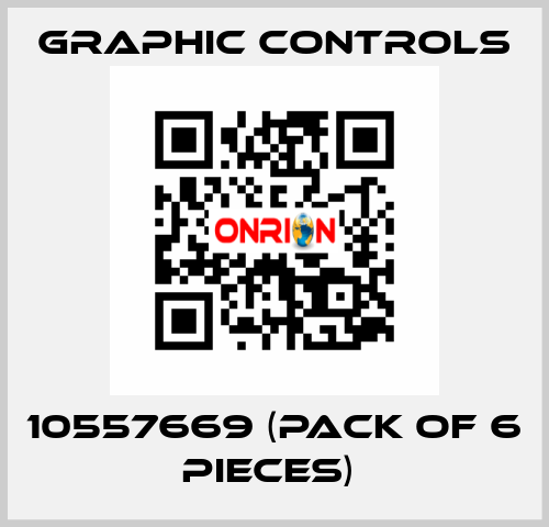 10557669 (pack of 6 pieces)  Graphic Controls