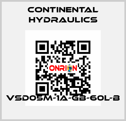 VSD05M-1A-GB-60L-B Continental Hydraulics