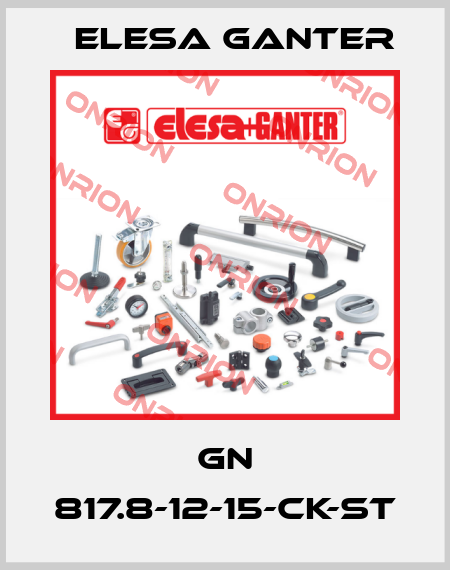 GN 817.8-12-15-CK-ST Elesa Ganter