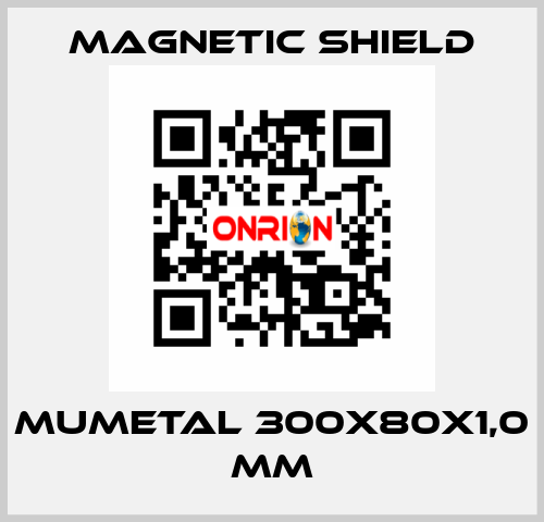 MuMETAL 300x80x1,0 mm Magnetic Shield