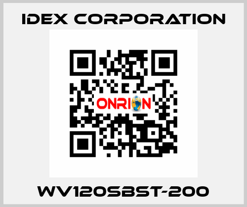 WV120SBST-200 IDEX Corporation