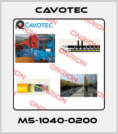 M5-1040-0200  Cavotec