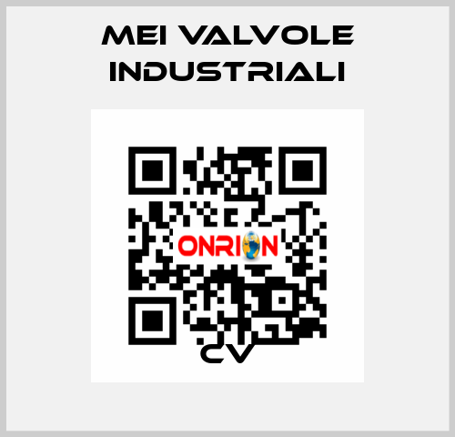 CV MEI VALVOLE INDUSTRIALI