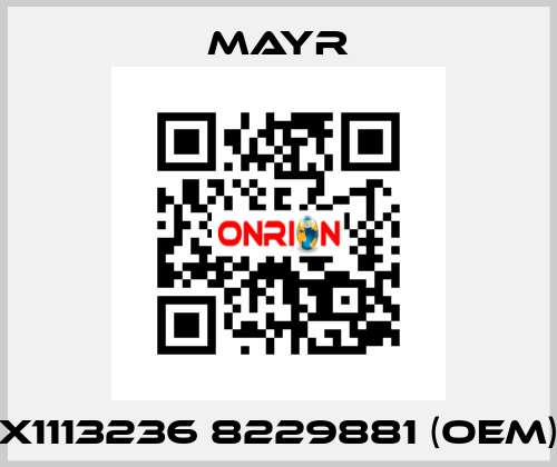 X1113236 8229881 (OEM) Mayr