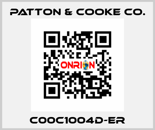 C00C1004D-ER Patton & Cooke Co.