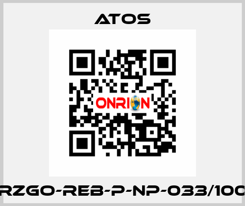 RZGO-REB-P-NP-033/100 Atos