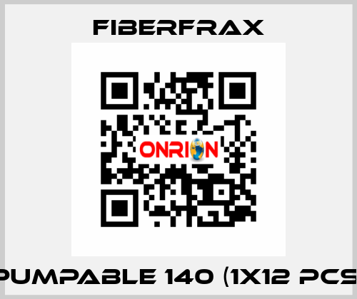 PUMPABLE 140 (1x12 pcs) Fiberfrax