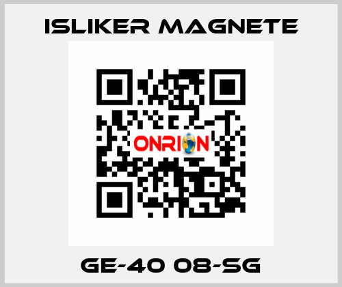 GE-40 08-SG ISLIKER MAGNETE