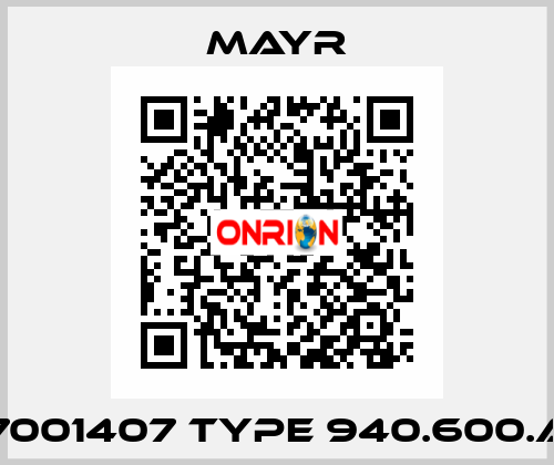 7001407 Type 940.600.A Mayr