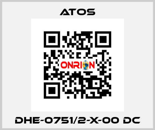 DHE-0751/2-X-00 DC Atos