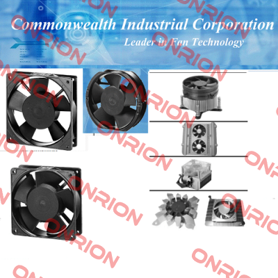 FP108EX/230VS2WB (Fan 172x150x51mm Ball 230V Leads) Commonwealth