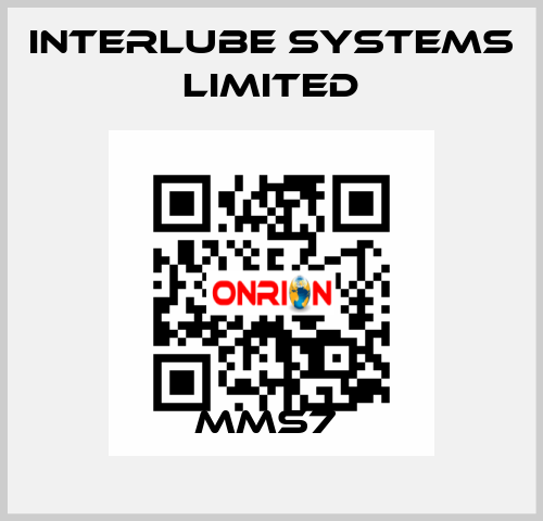 MMS7  Interlube Systems Limited