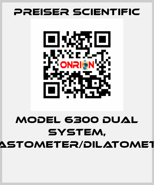 Model 6300 Dual System, Plastometer/Dilatometer  Preiser Scientific