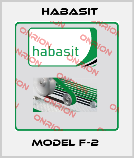 MODEL F-2  Habasit