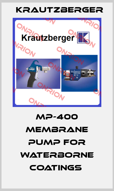 MP-400 MEMBRANE PUMP FOR WATERBORNE COATINGS  Krautzberger
